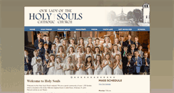 Desktop Screenshot of holysouls.org